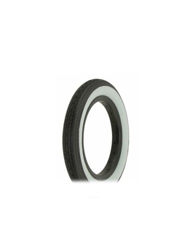Tire 12 1/2 x 2 1/4 Black/White Side Wall HF-180.